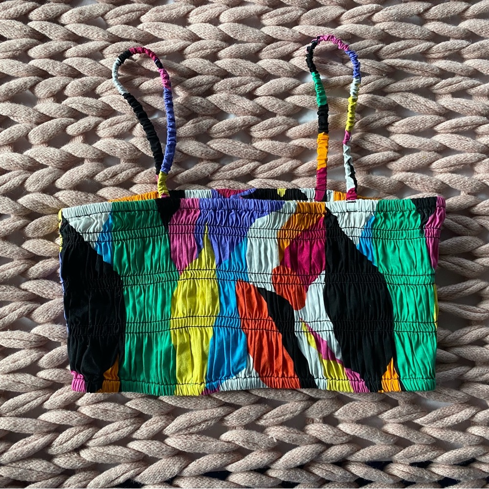 Banded Top with straps